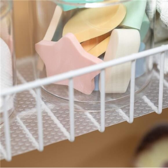 Clear Classic Easy Liner Shelf Liner, Non-Adhesive, Clear, 12 Inches x 20 Feet - Picture 5 of 7